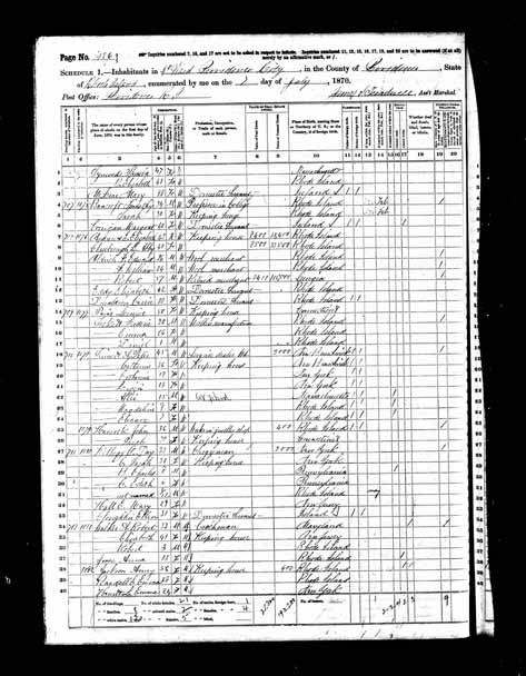 1870 United States Federal Census - Madaline V Sinnott.jpg