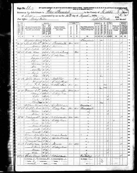 1870 United States Federal Census - Sarah Deininger.jpg