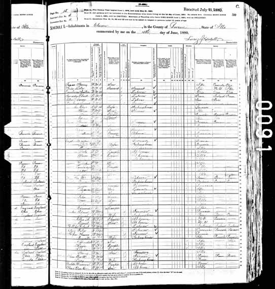 1880 United States Federal Census - George Warren .jpg