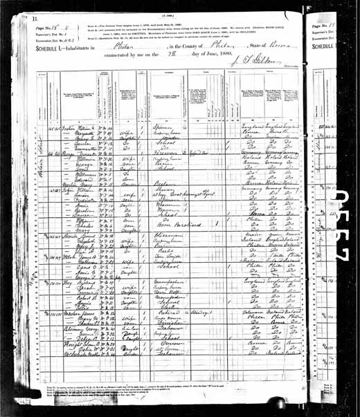 1880 United States Federal Census - Wilhelm Friede.jpg