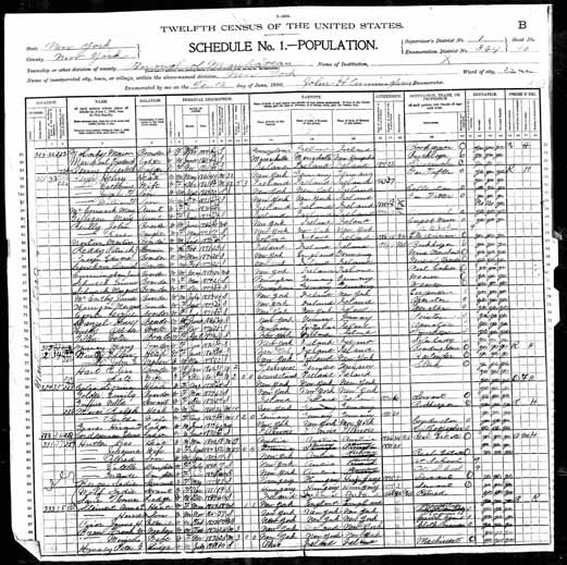 1900 United States Federal Census - Marion Madeline Malarkey.jpg