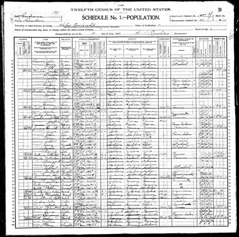 1900 United States Federal Census - Mary Magdalena Frankman.jpg